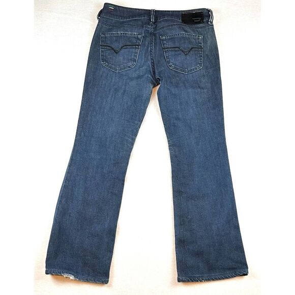 Diesel Dark Blue Louvely Stretch Denim Jeans Women's W: 28 L: 32 Read‎ - Picture 12 of 12